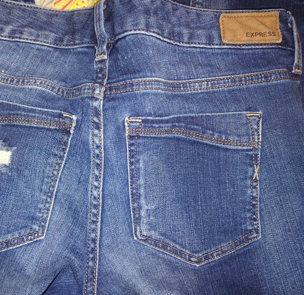 Express Women's Denim Skinny Jeans